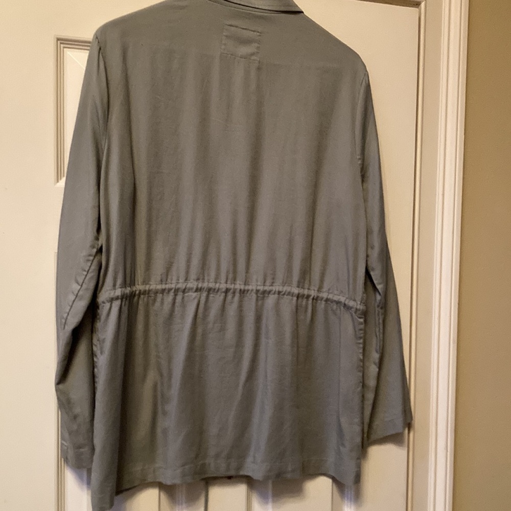 Sanctuary Zip Front Drawstring Jacket With Two Fr… - image 7